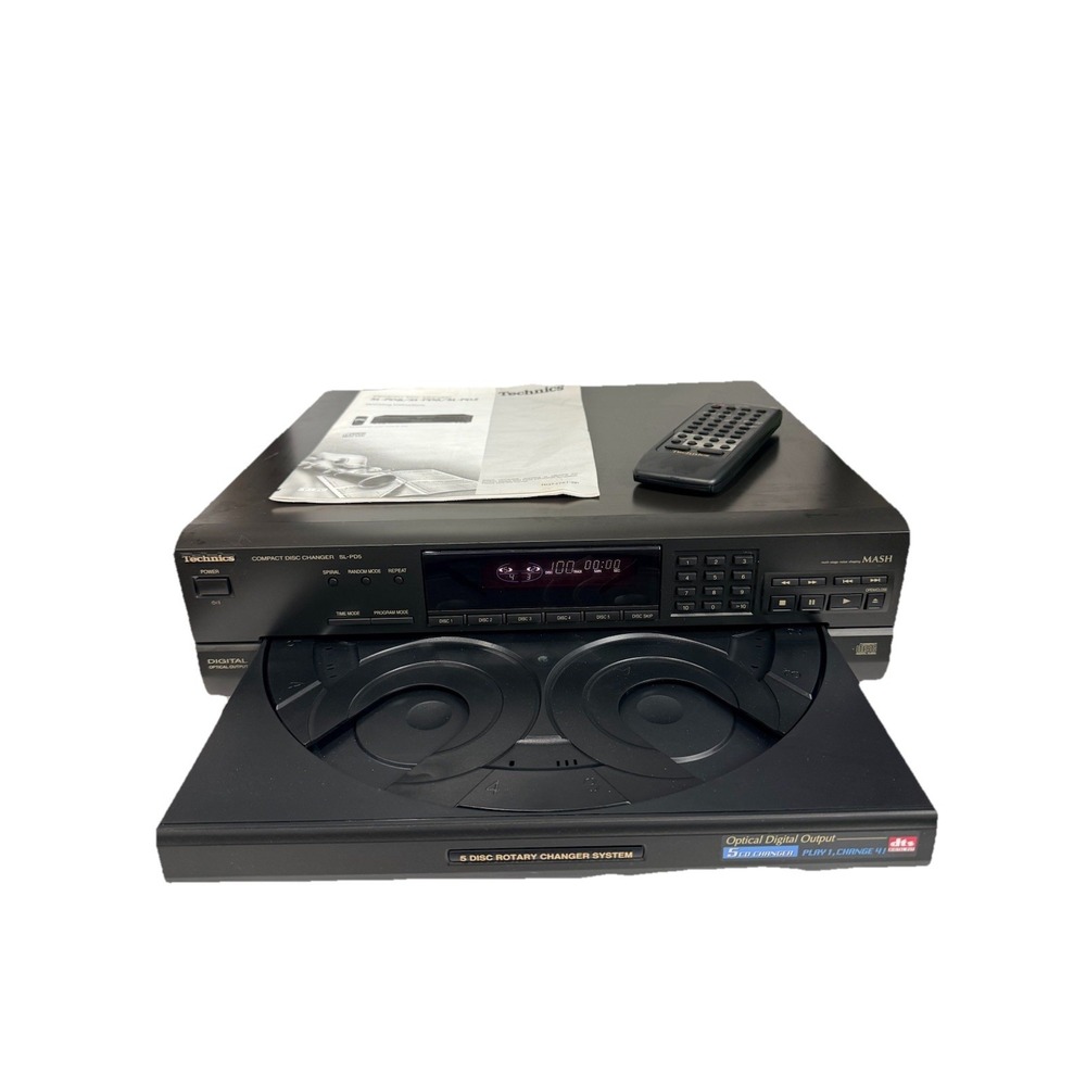Technics SL-PD888 MASH 5 CD Disc Changer‎ Home Audio System W/ Remote